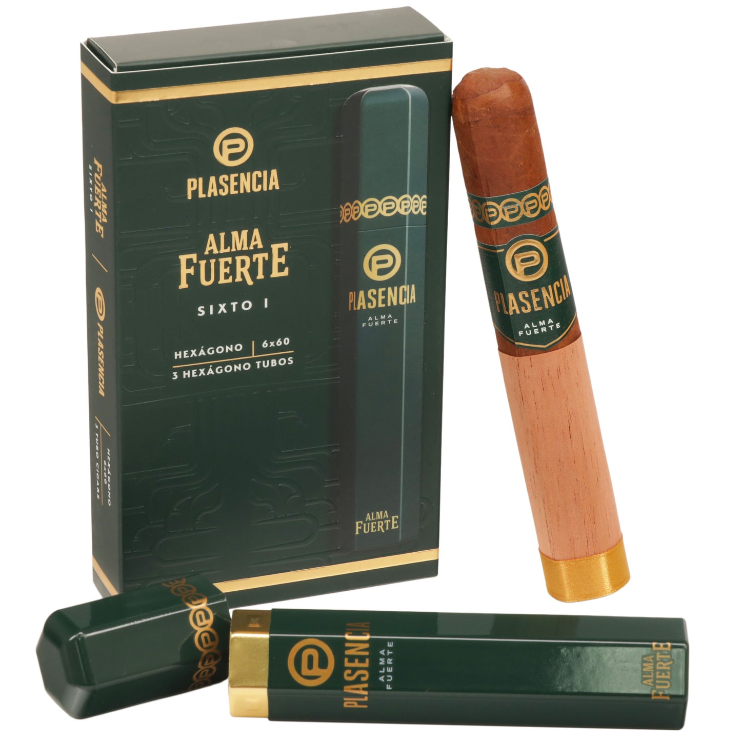 Plasencia Alma Fuerte Natural Sixto I Tubos 3pk