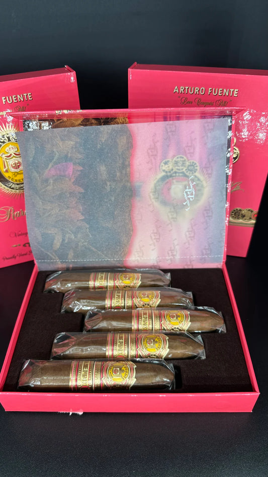 Arturo Fuente RARE PINK vintage 1960s “happy ending” 5pk